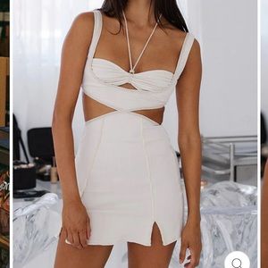 Bydee Adrianna Dress in Pearl